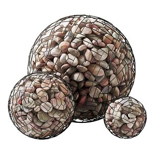 gabion sphere 3D model