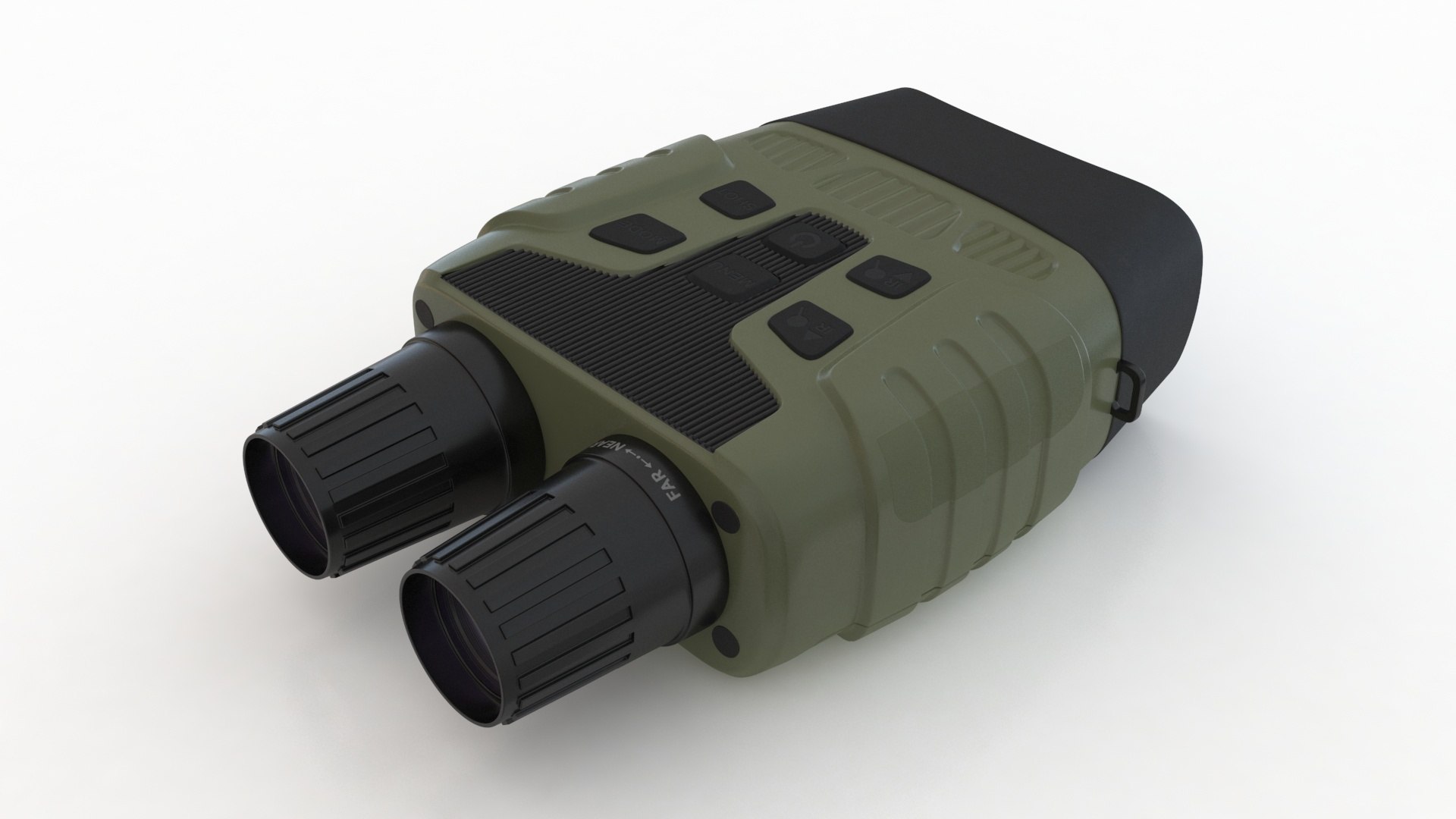 Night Vision Binocular 3D model preview