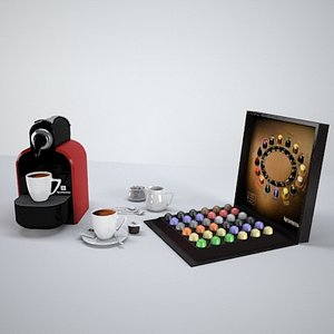 p3d nespresso coffee set