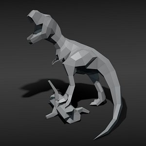 3d tyrannosaurus model