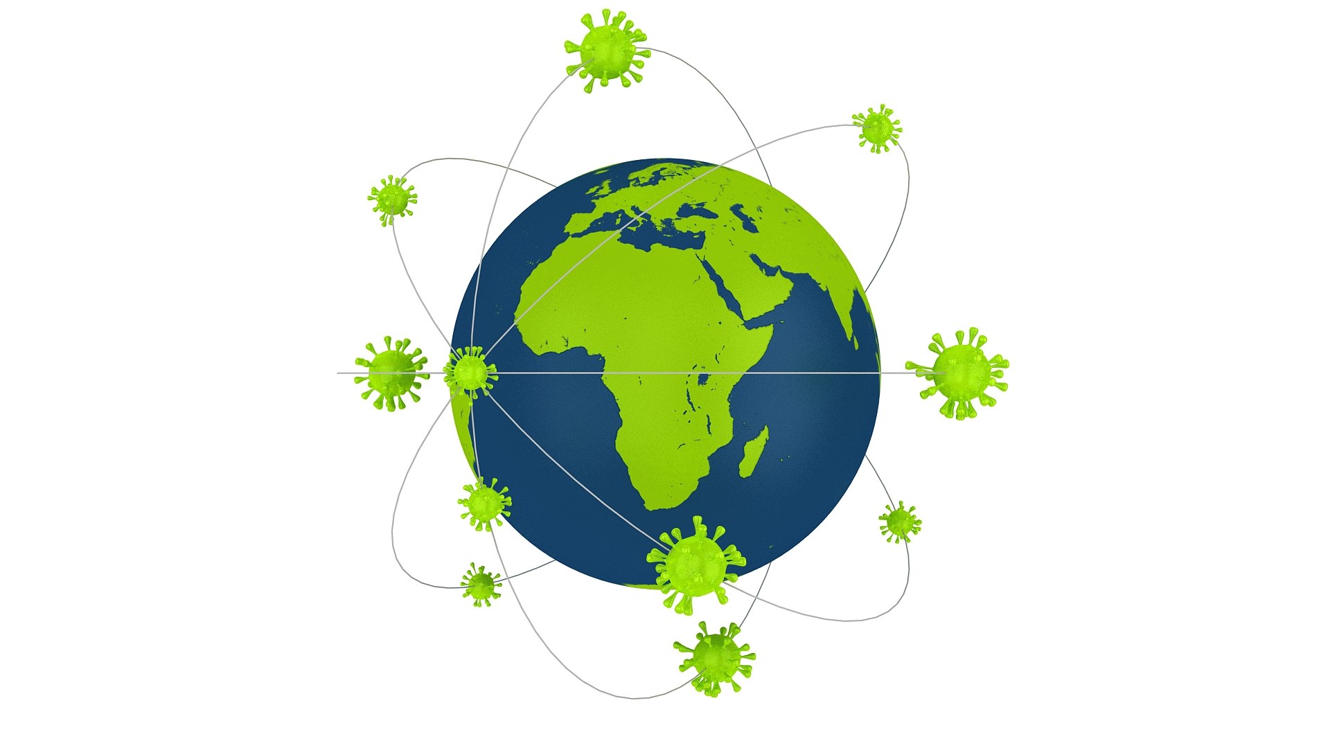 Earth Virus Coronavirus World 3D Model - TurboSquid 1576259