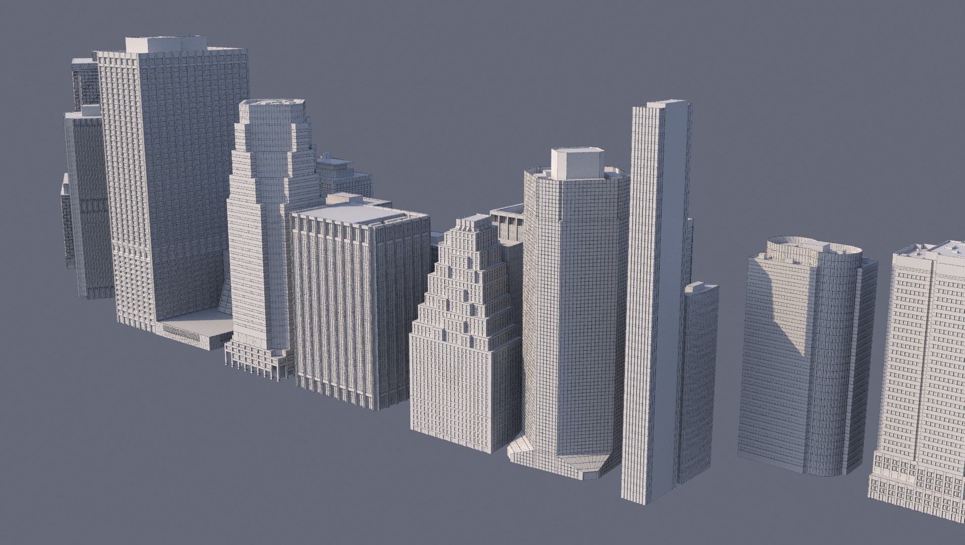 Manhattan New York York Model - TurboSquid 2238089