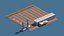 Forfait aéroport Low Poly Cartoon