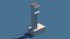 Forfait aéroport Low Poly Cartoon