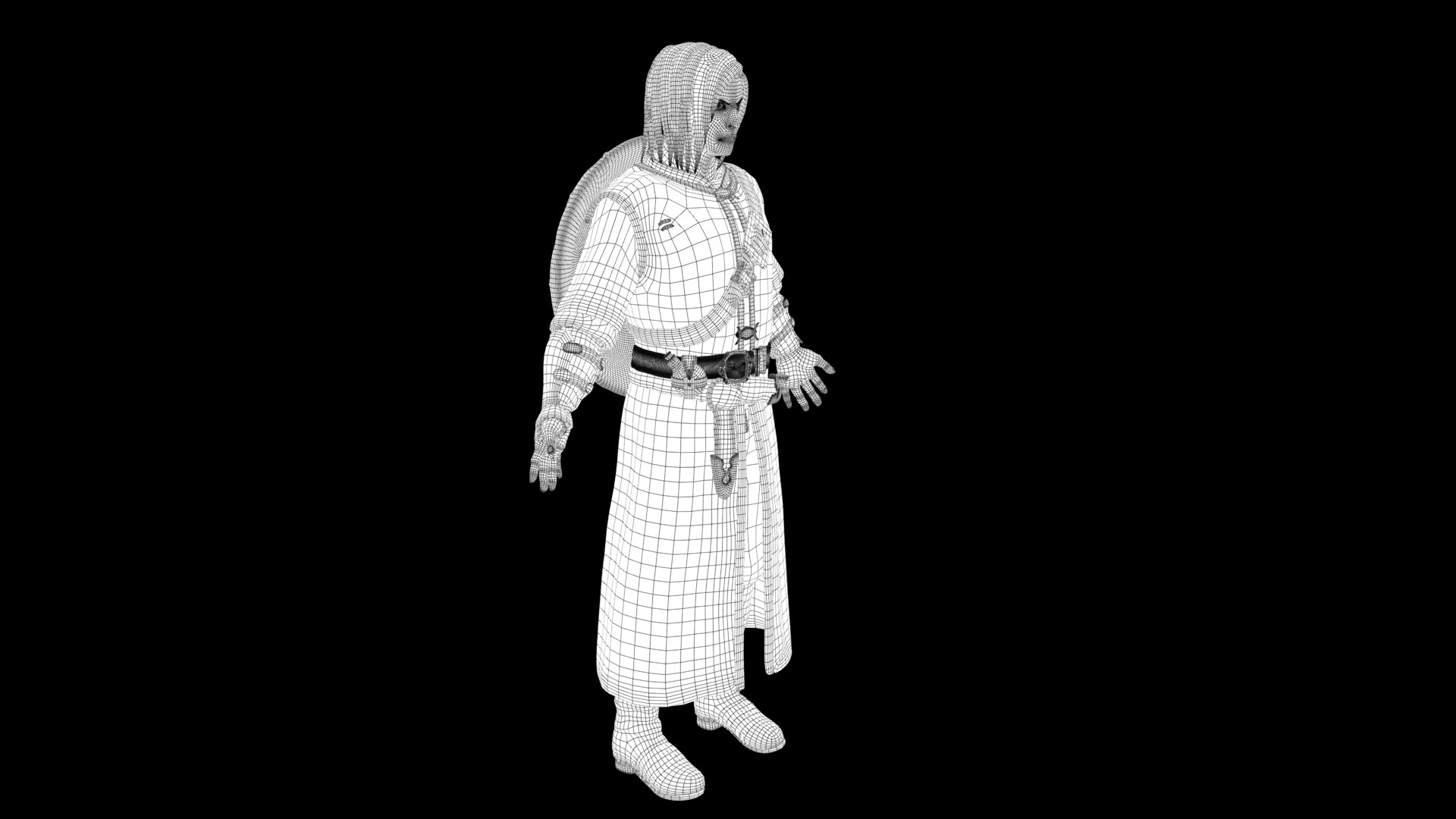 3D Fantasy Knight Model - TurboSquid 1664382