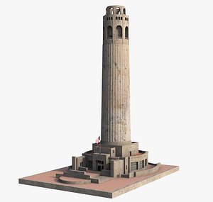3D Coit Tower