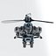 Airplane Radial Engine with Propeller