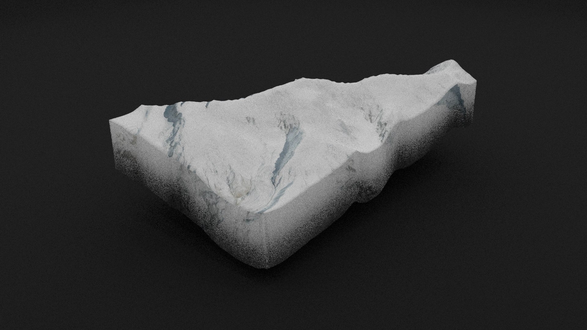 3D Model Kongur Tiube - TurboSquid 2076863