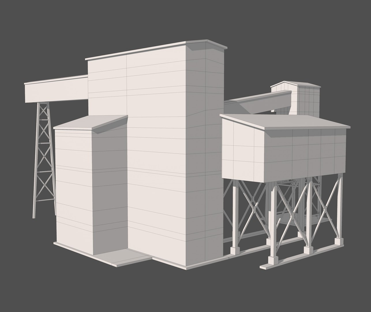 Factory 3d Model