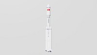 Long March 8 Y1 launch vehicle - Blend-FBX