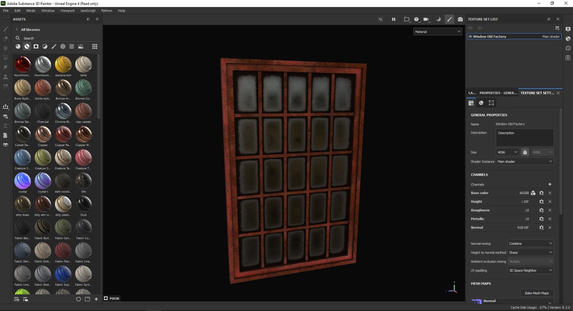 Window Old Factory 3D Model - TurboSquid 2139946