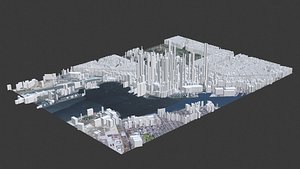 3D San Diego City model