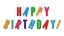 Happy Birthday Colorful Decoration Balloons