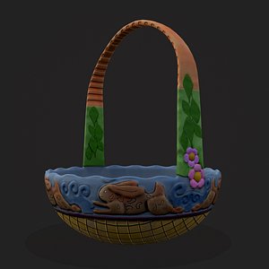 Vintage Easter Basket