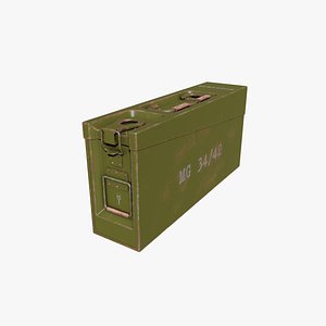 Ammo Box German ww2 Green