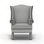 Pottery Barn - Thatcher Leather Wingback Chair  Pottery Barn