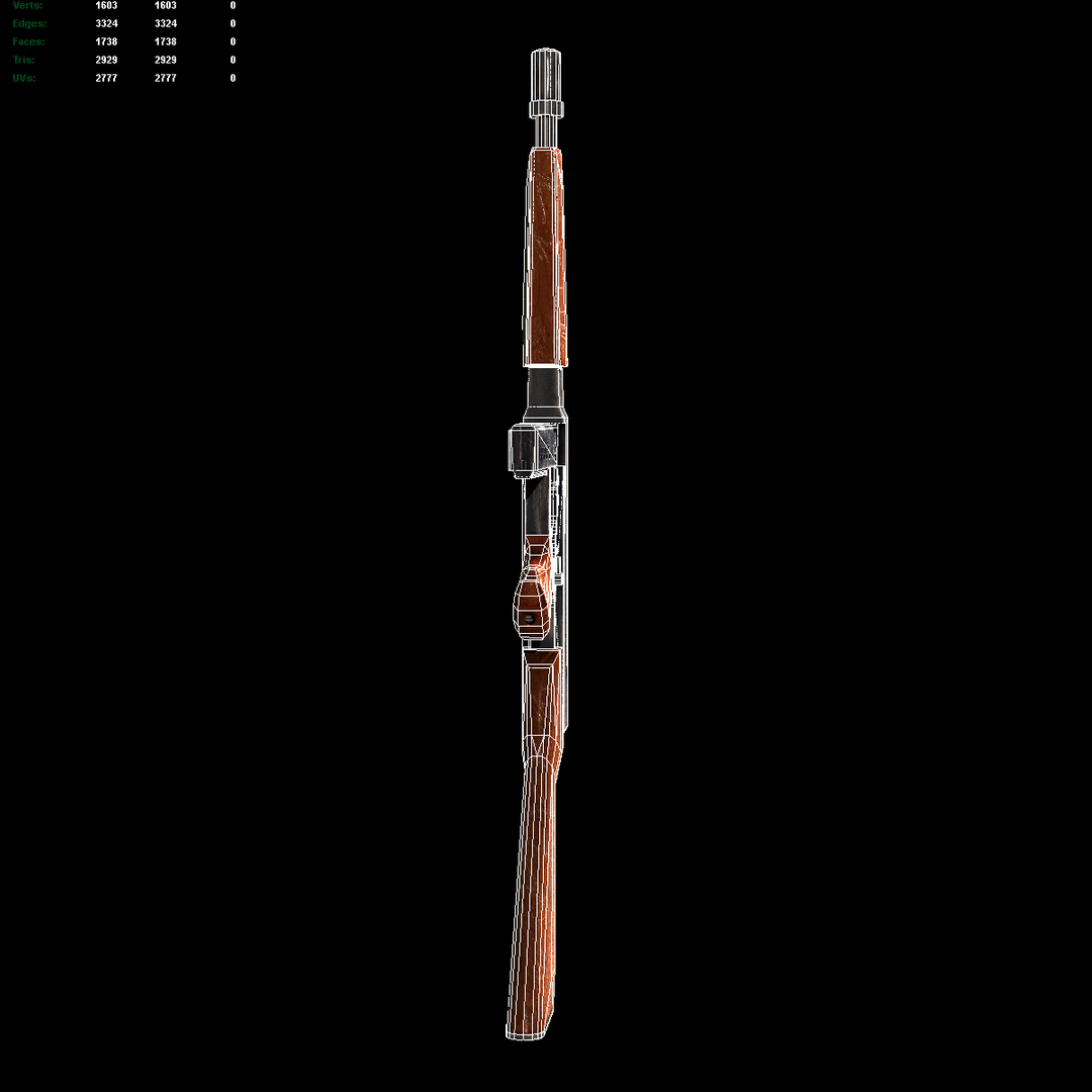 Real-time Thompson Gun 1928 Max