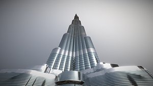 3D burjkhalifadubai
