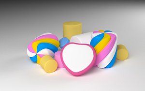 3D marshmallow