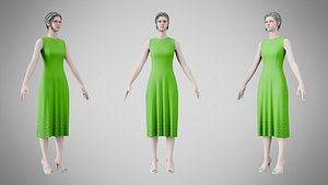 Dress 43 Kelly Green