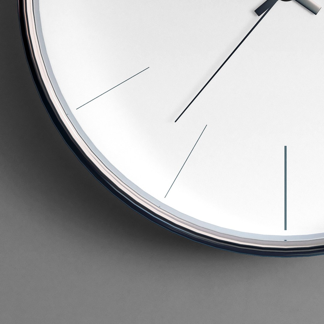 Wall Clock Set 91 3D Model - TurboSquid 1844430