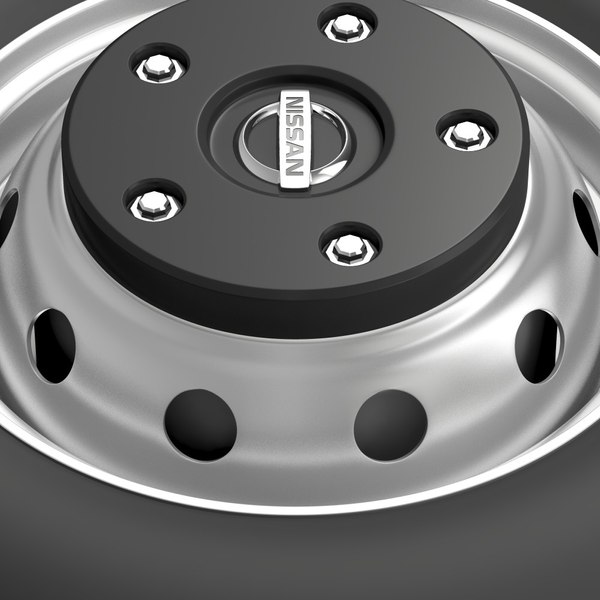 3d nissan cabstar wheel