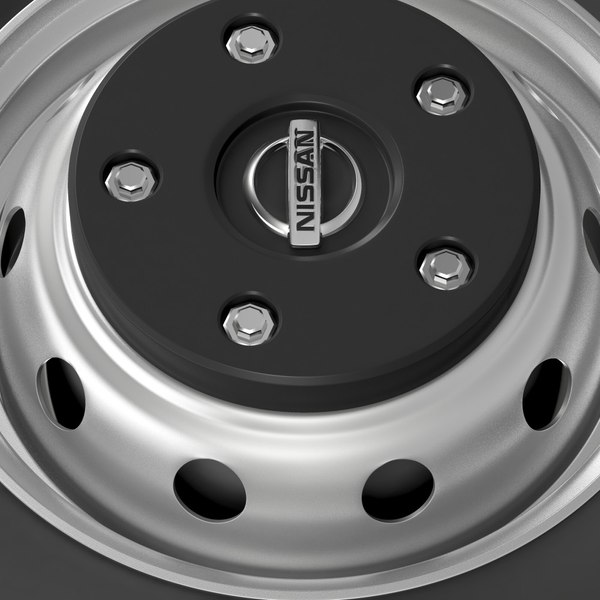 3d nissan cabstar wheel