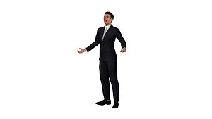 Male businessman in suit