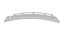 White Stone Bridge 3D Model - Chinese Flat Arch Footbridge for Garden Pond