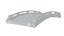 White Stone Bridge 3D Model - Chinese Flat Arch Footbridge for Garden Pond