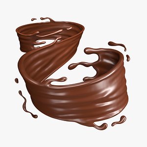 Chocolate Liquid Splash 031