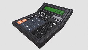 Calculator Low Poly