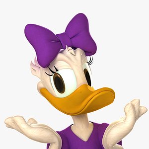 daisy duck 3D