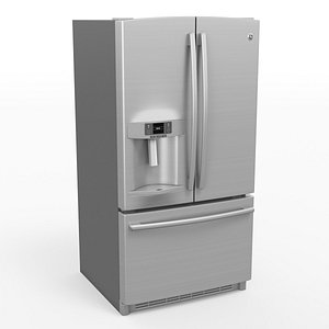 ge refrigerator 3d max
