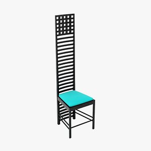 directx charles rennie mackintosh chair