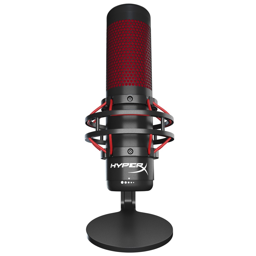 Quadcast microphone desktop 3D - TurboSquid 1634852