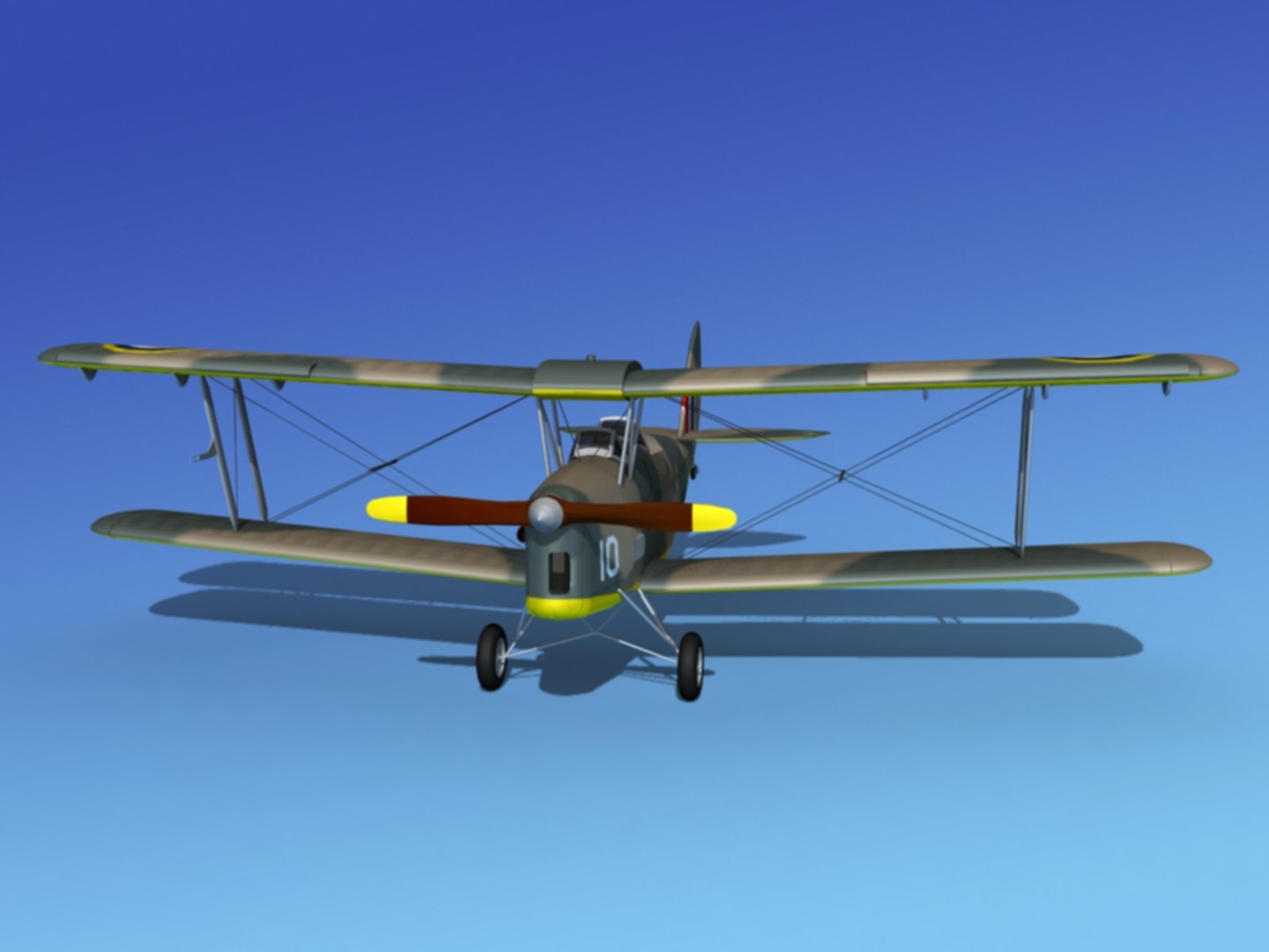 Tiger Moth 3d Dxf