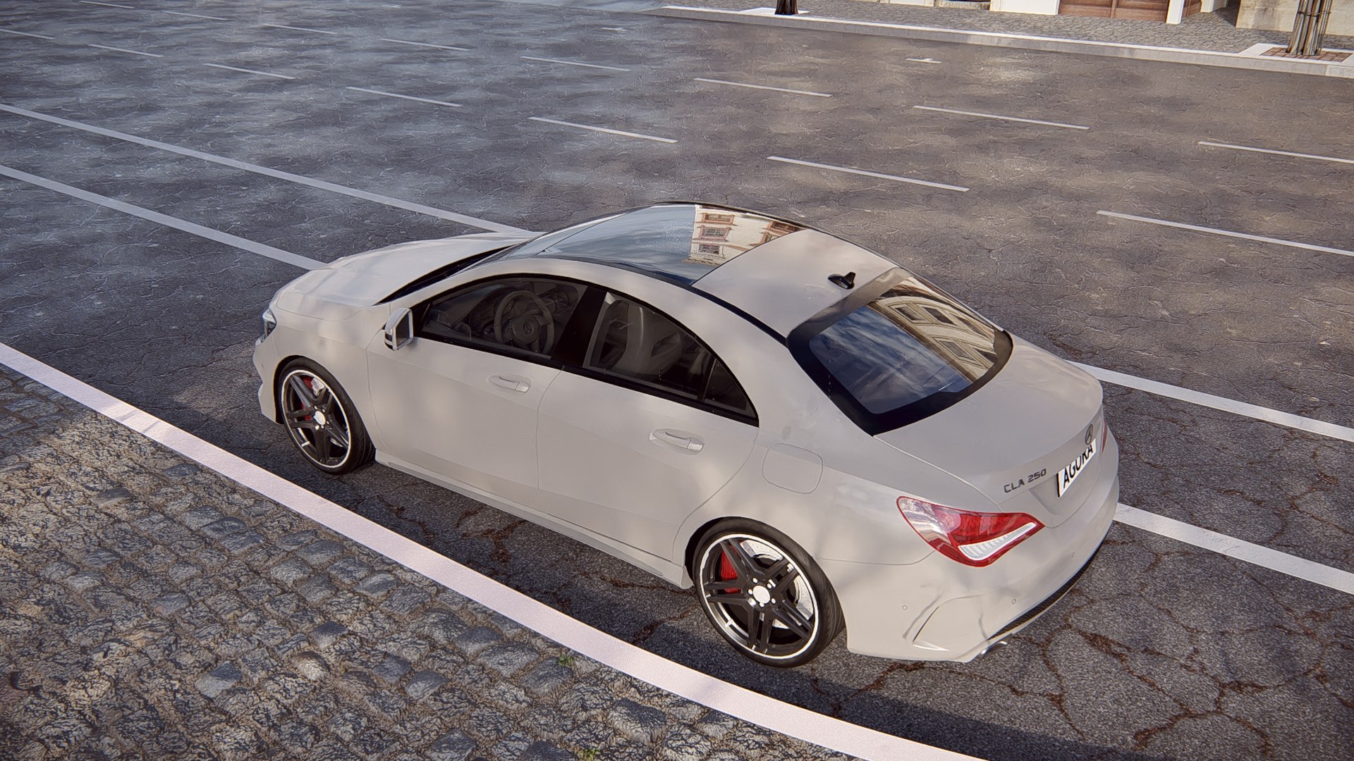 3D High-Quality Car - Mercedes CLA model - TurboSquid 2174196