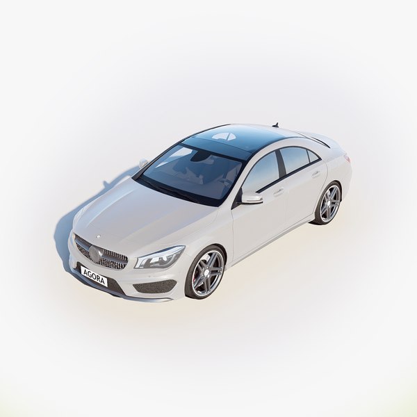 3D High-Quality Car - Mercedes CLA model