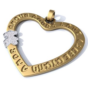 necklace pendant love max