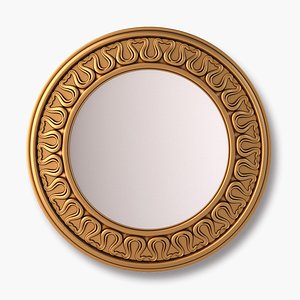 3d model classic mirrror 1