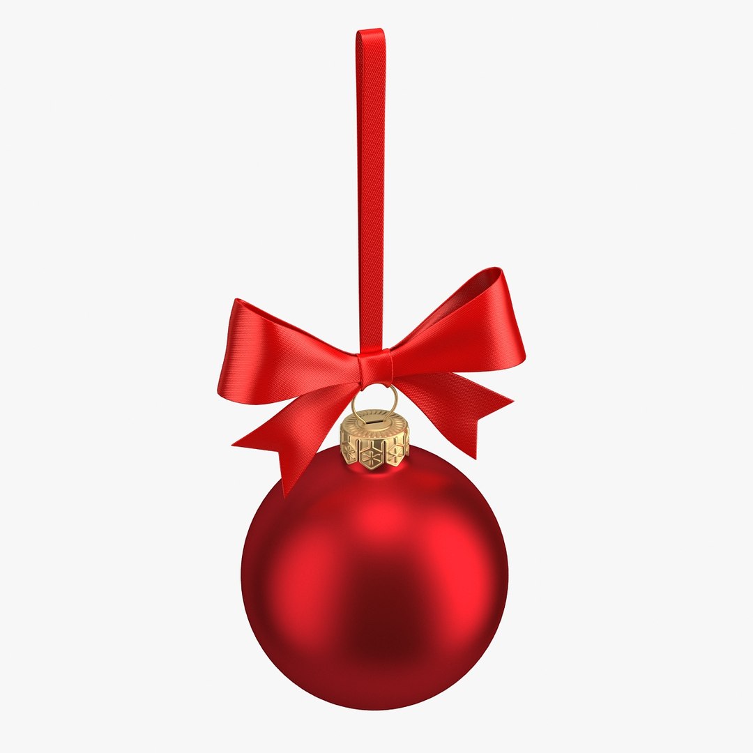 Ball Ornament 3D Model - TurboSquid 1222453