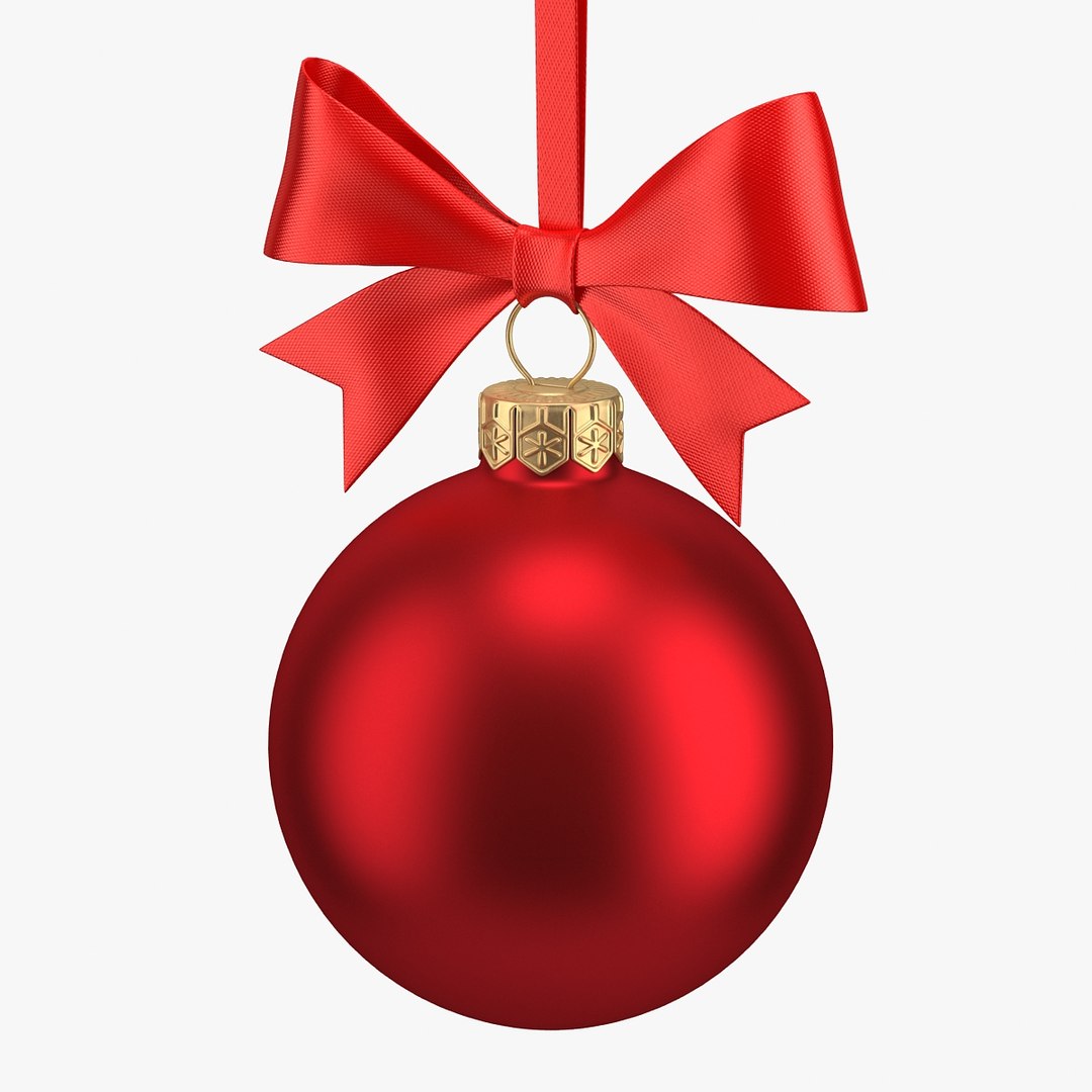 Ball Ornament 3D Model - TurboSquid 1222453