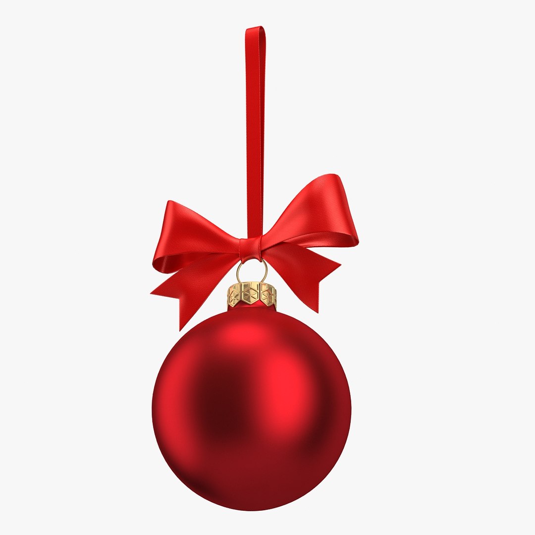 Ball Ornament 3D Model - TurboSquid 1222453