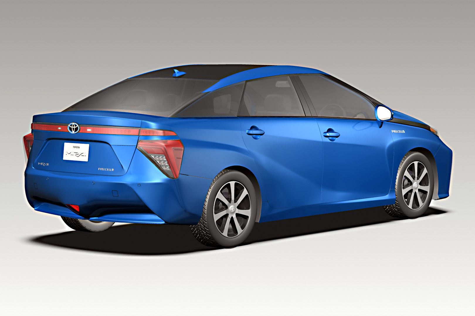 3d toyota mirai