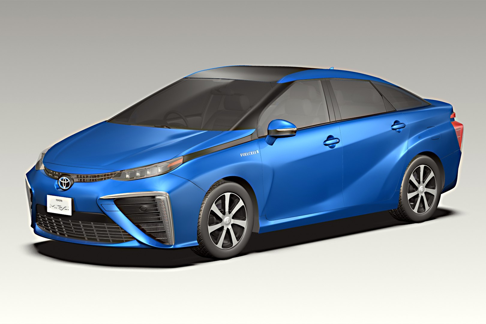 3d toyota mirai