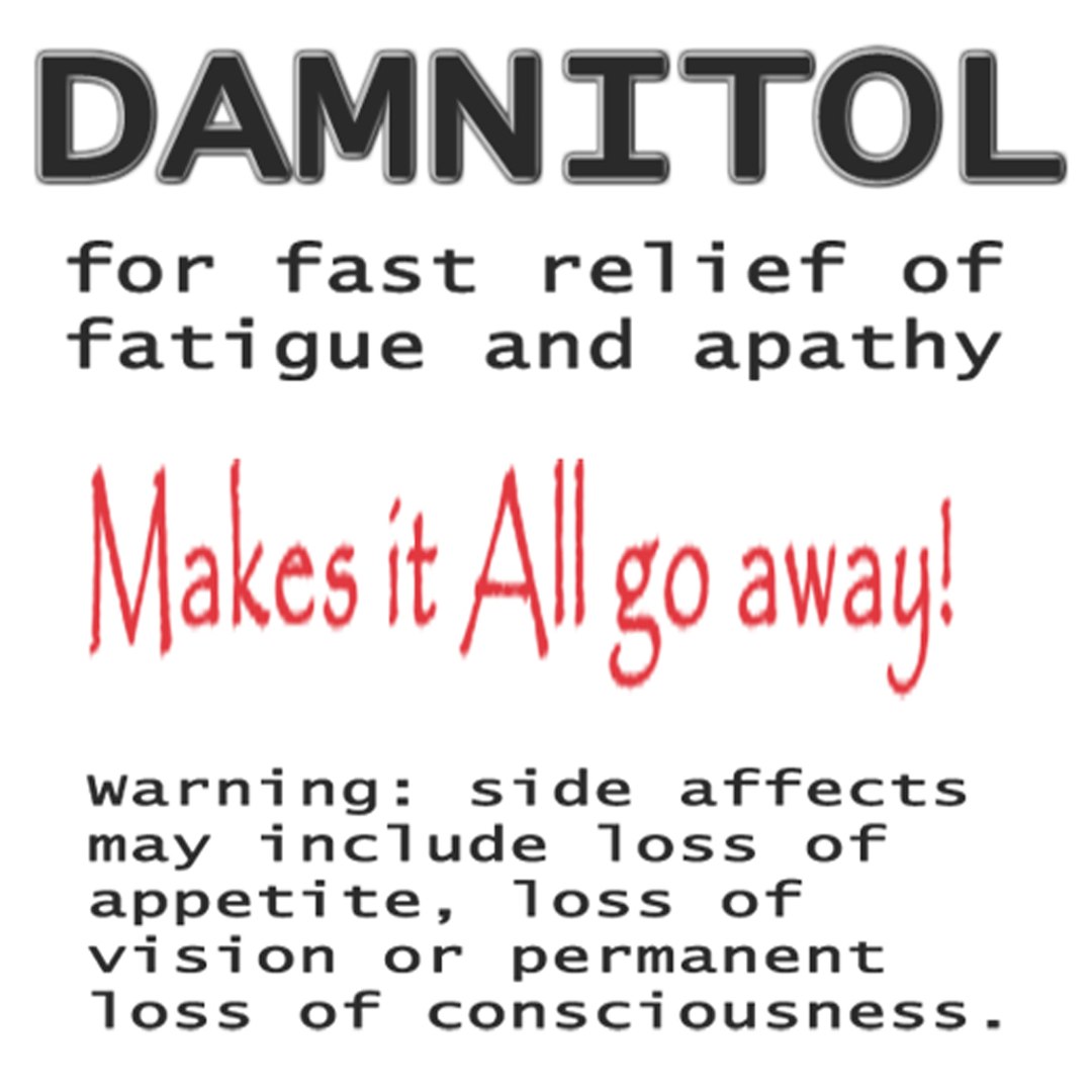 3d damnitol bottle pill