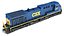 3D locomotive csx canadian
