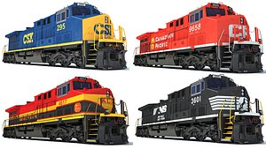 Locomotive 3D Models V1