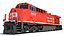 3D locomotive csx canadian